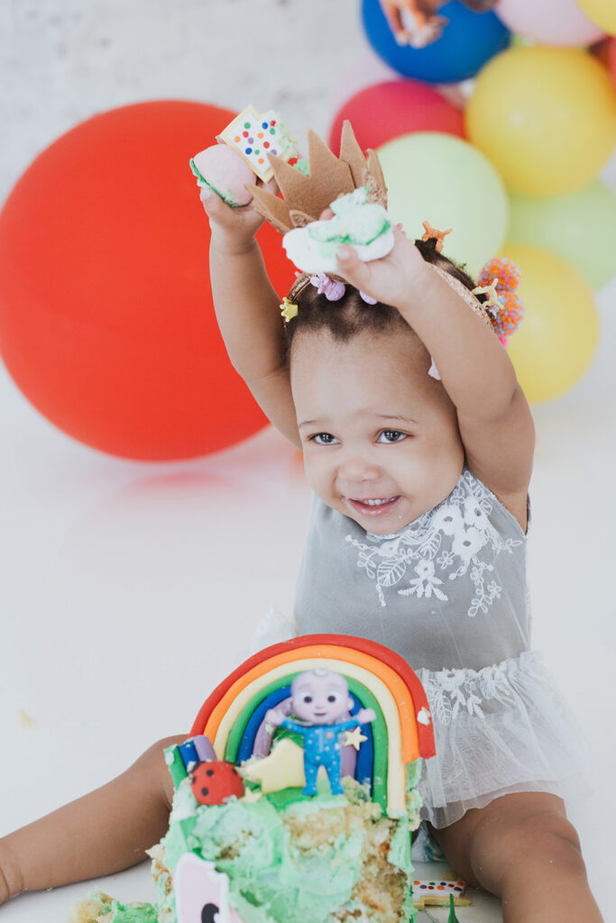 Cocomelon cake smash photoshoot 59 - ISENSE PHOTOGRAPHY