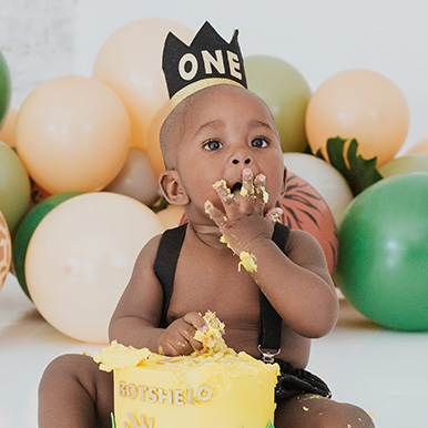 Studio Cake Smash Photography 31