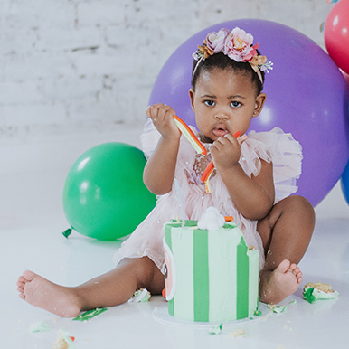 Studio Cake Smash Photography 47